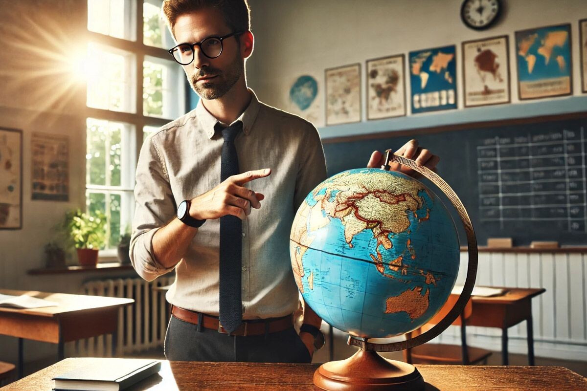 Общие знания о материках и океанах мы получаем еще в младших классах. Источник: нейросеть📷
