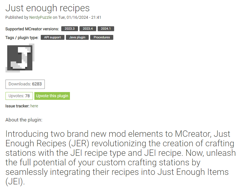 Just enough recipes