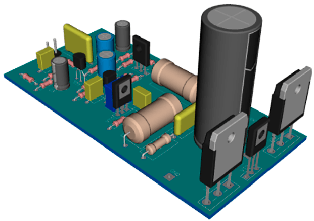 Однополярное питание в транзисторном УМЗЧ