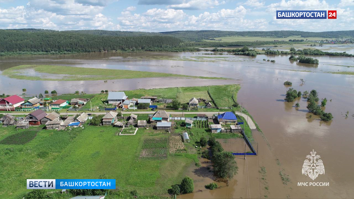    Уровень рек в Башкирии продолжит расти