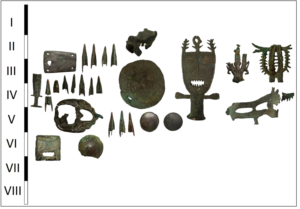 Рис. 2. Хронология предметного комплекса Новообинцевского «клада».