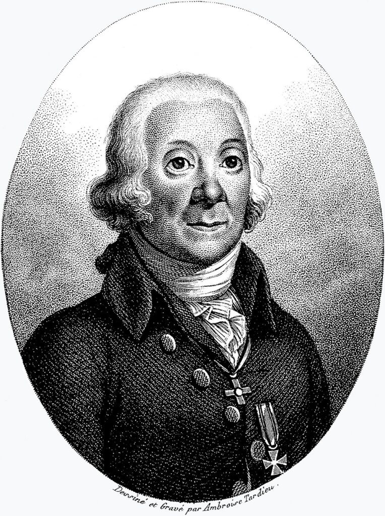 Пётр Симон Паллас (1741 – 1811) | гравюра Амбруаза Тардье