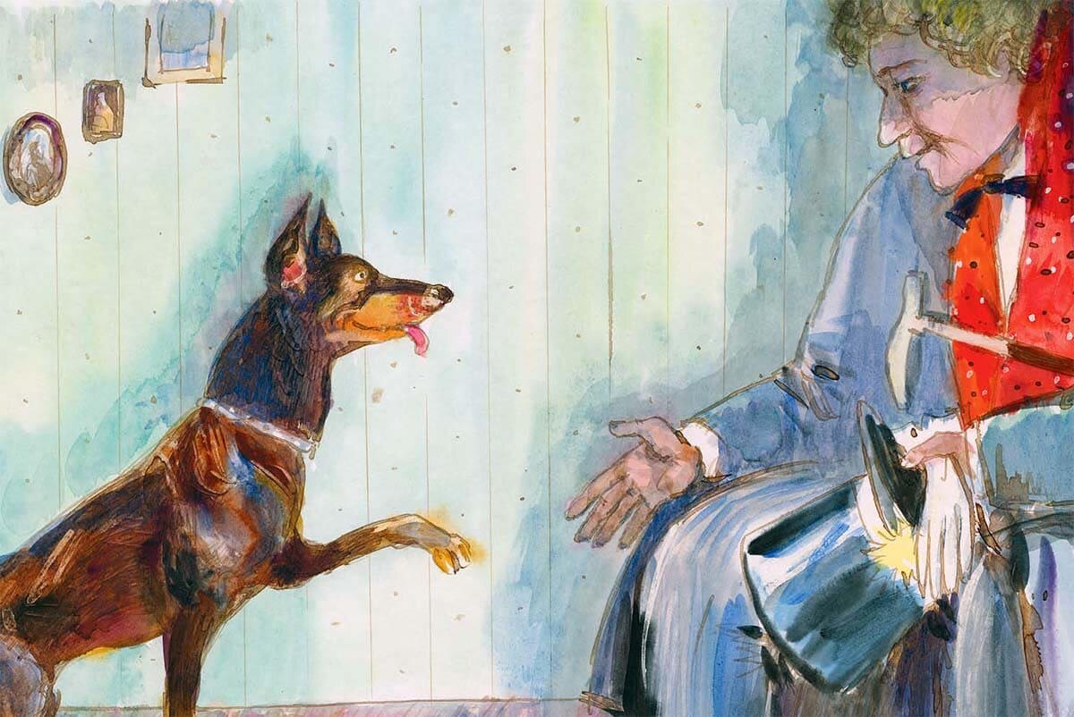 Иллюстрация художника Сергея Любавина. Источник - сайт stihilove.ru