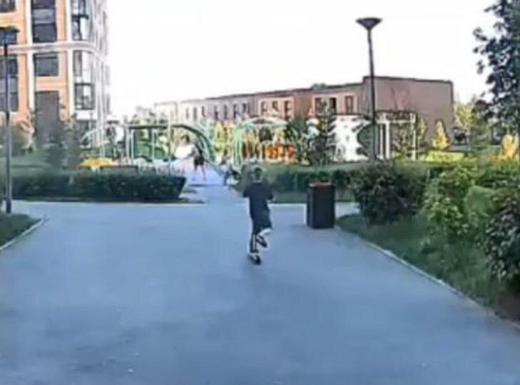    Скриншот записи видеонаблюдения