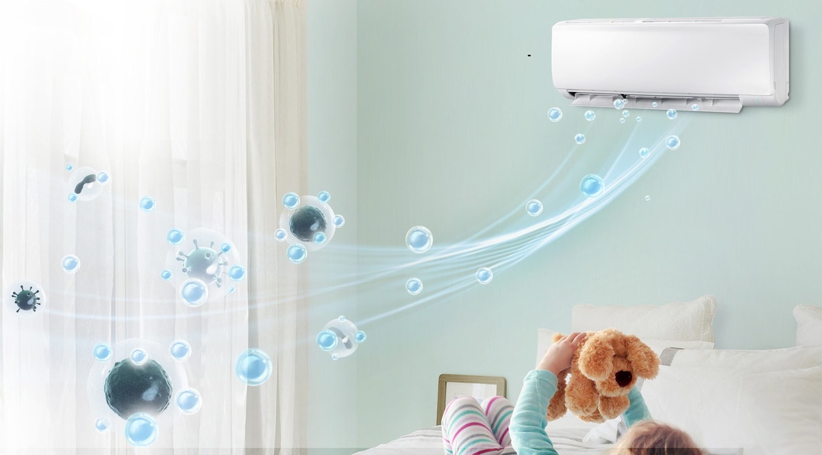 (Кондиционер влияет на микроклимат в доме. Картинка взята из сети Интернет)