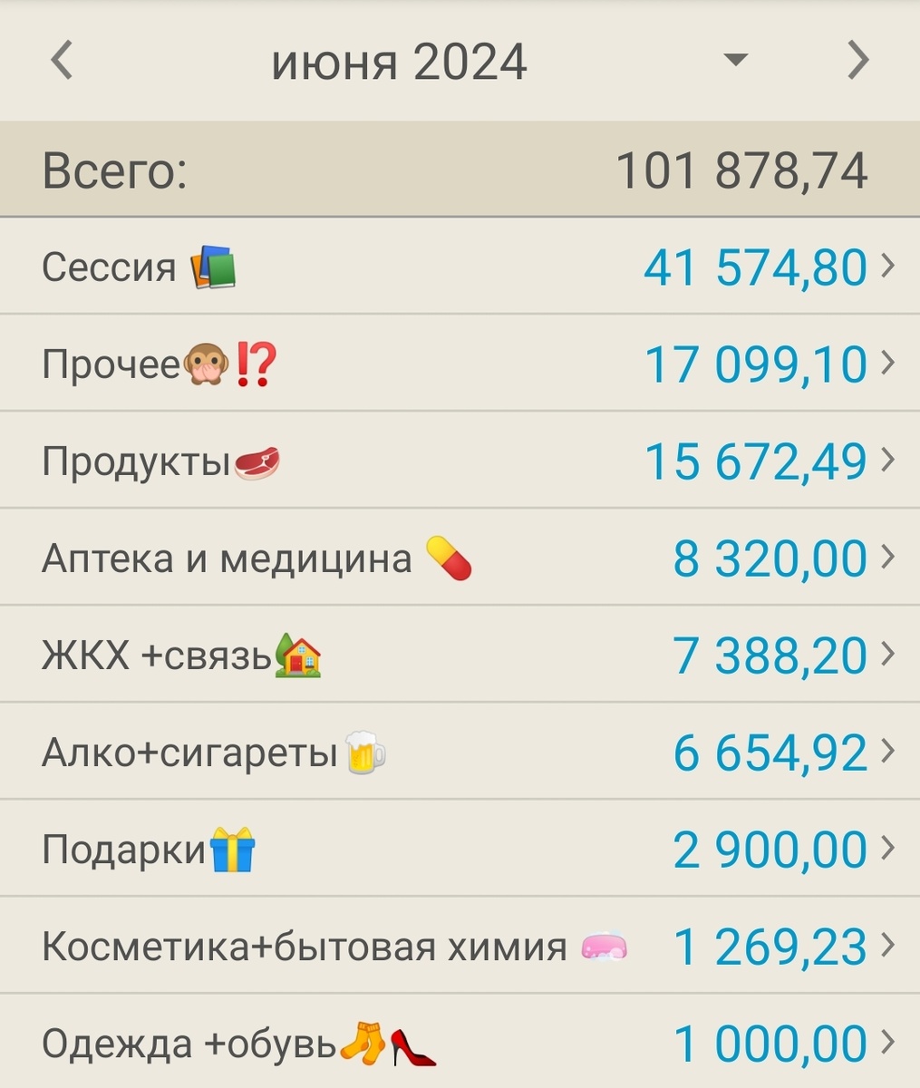 Скриншот с приложения 