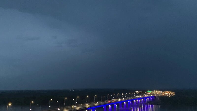     Ночная гроза над Барнаулом. Кристина Тарасова