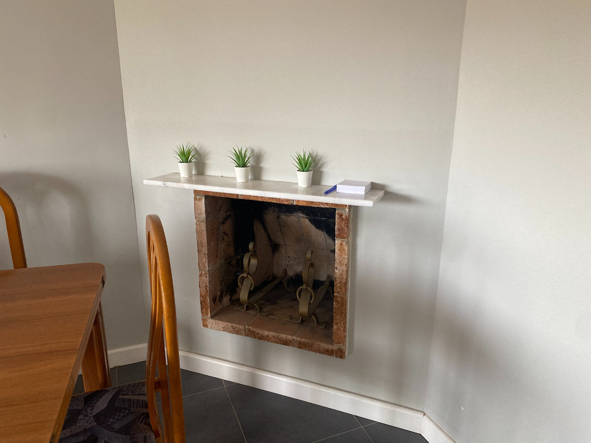 Камин в квартире в Испании