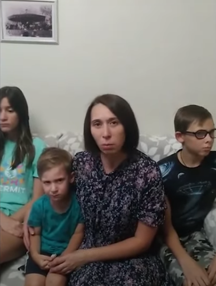 Скриншот из видеообращения 