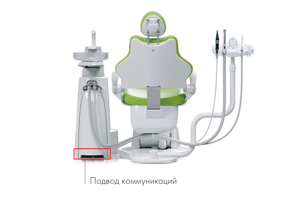 Рисунок 2. Стационарный тип стоматологической установки.