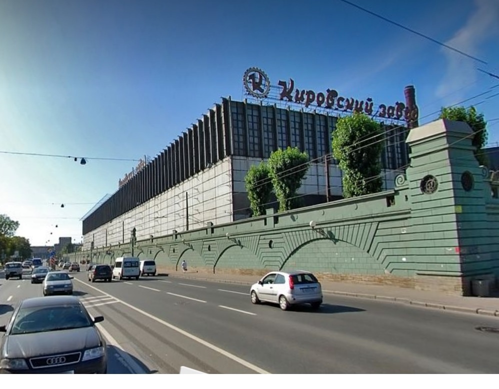 Кировский завод на проспекте Стачек, скриншот с Яндекс.Панорамы: https://clck.ru/3Bf6xb