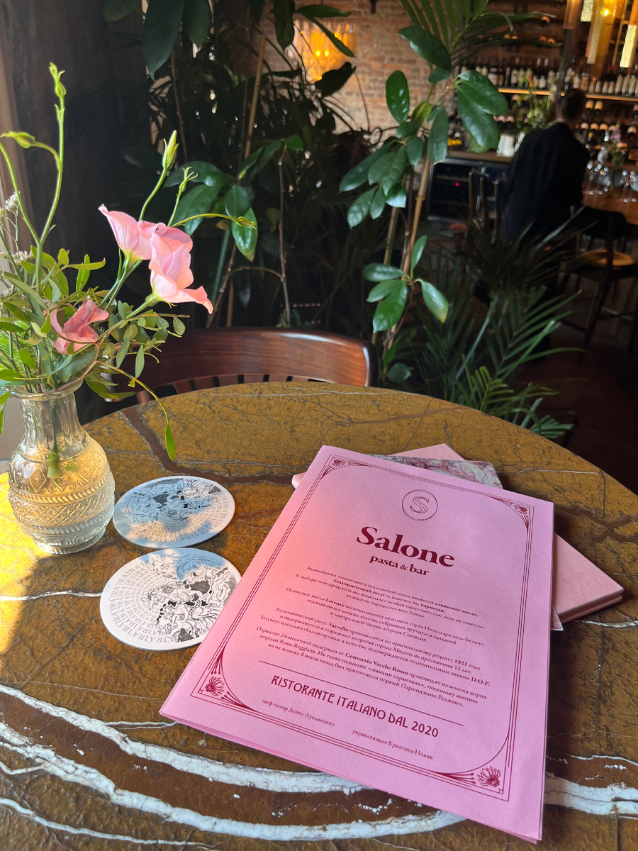 Salone pasta&bar, Набережная реки Фонтанки, 30, Санкт-Петербург