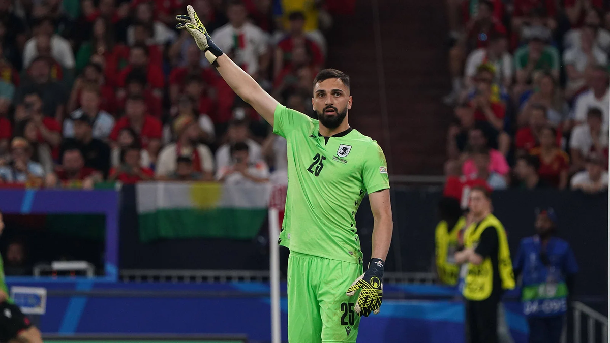 Вратарь сборной Грузии Георгий Мамардашвили (Фото Gladys Chai von der Laage / IMAGO) 