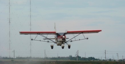 Применение малой авиации для химической обработки полей в сельском хозяйстве