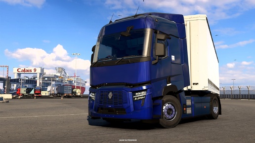 Euro Truck Simulator 2 1.50 электрический тягач E-Tech T.