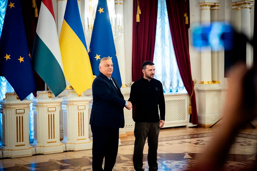 ermaka2022 / Telegram📷Виктор Орбан и Владимир Зеленский