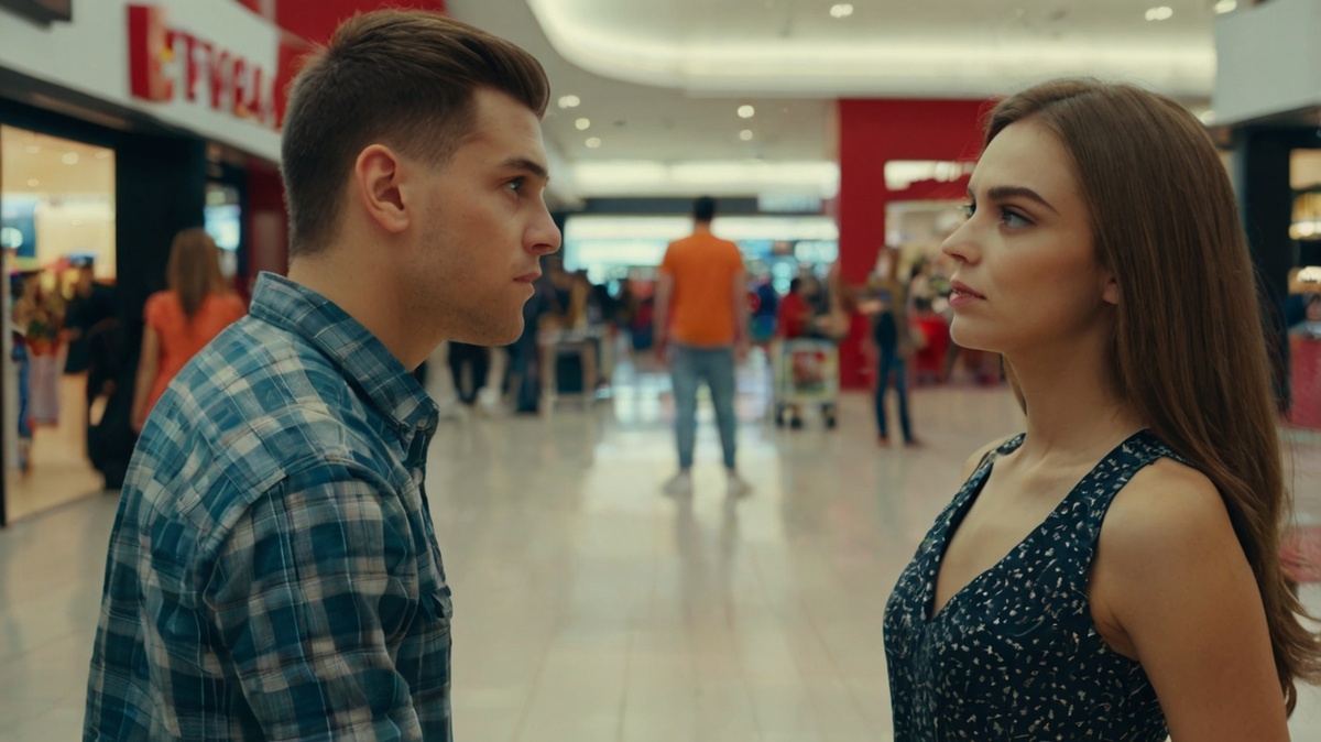 Ольга и друг Игорь обсуждают поведение Даниила и девушки.