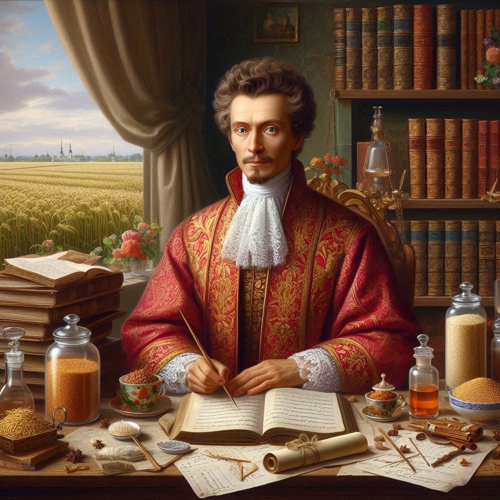 Портрет Болия Лимения, государственный Эрмитаж, масло, 1767 г.