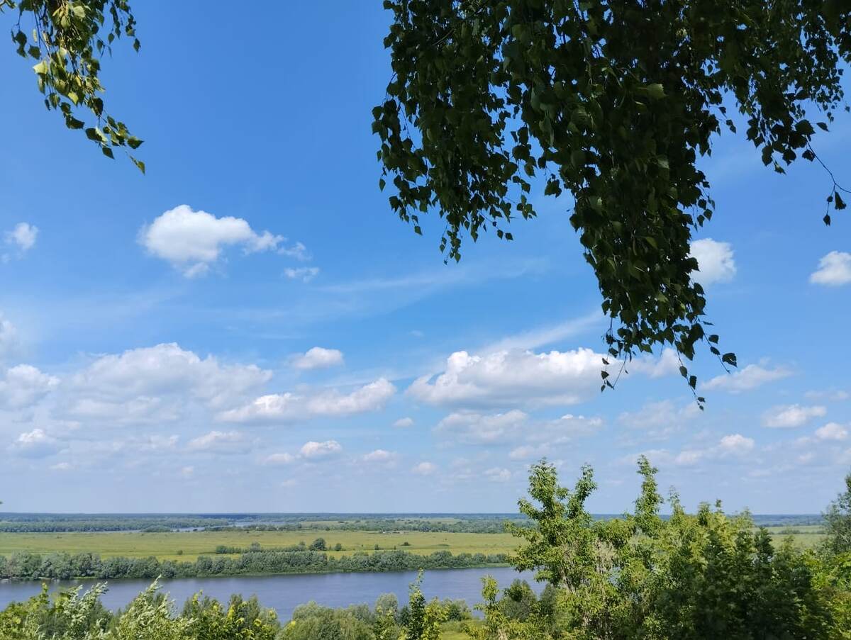 Окские дали. Фото автора.