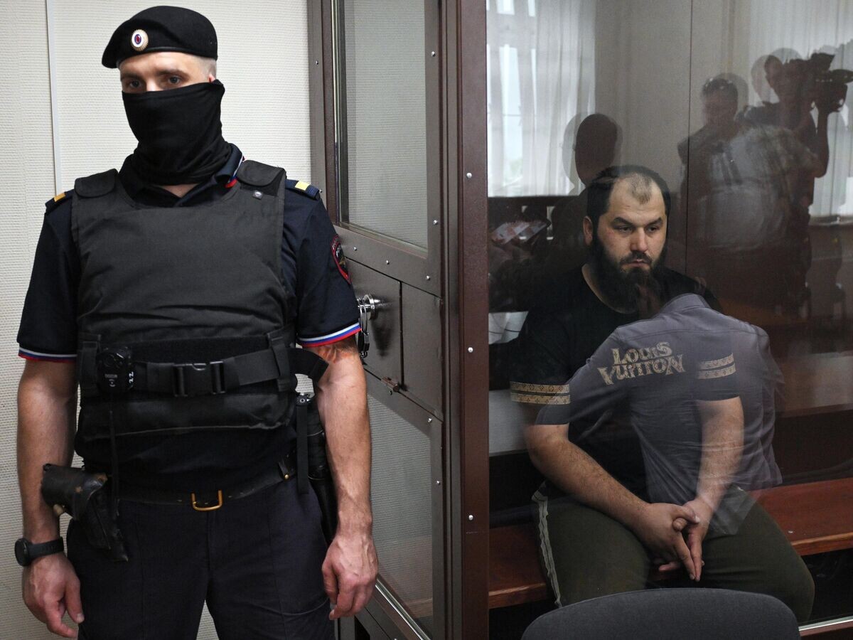    Отар Ибрагим в Замоскворецком суде Москвы© РИА Новости / Максим Блинов