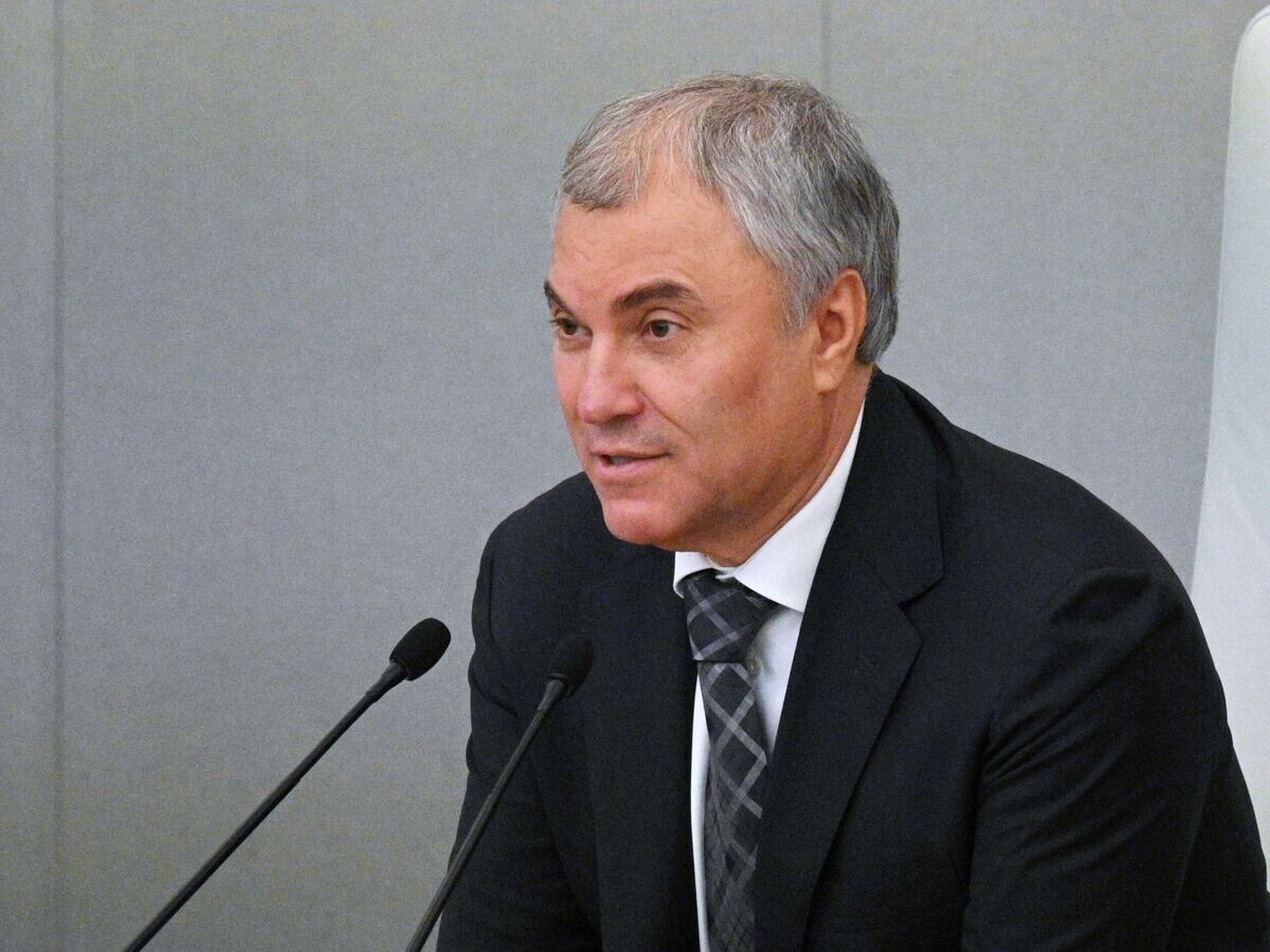    Председатель Государственной думы РФ Вячеслав Володин© РИА Новости / Рамиль Ситдиков