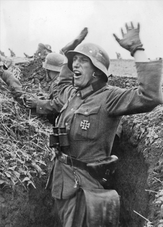 Пленение немецких солдат