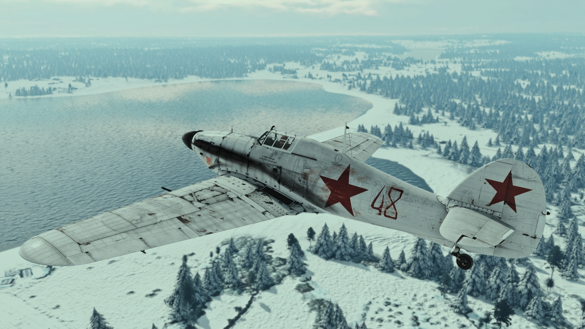 Hurricane Mk.IIB (советский). "Кадры из игры War Thunder"