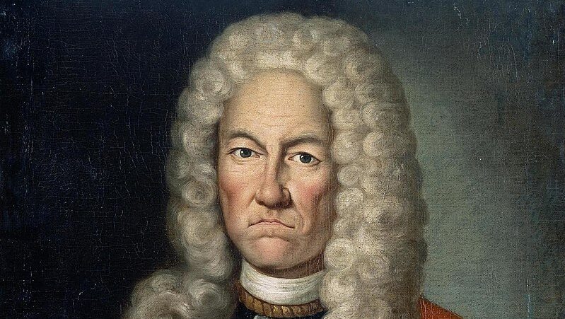 Яков Брюс на портрете первой половины XVIII века 