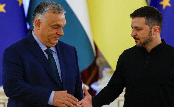 Премьер-министр Венгрии попросил Зеленского подумать о прекращении огня для переговоров с Россией