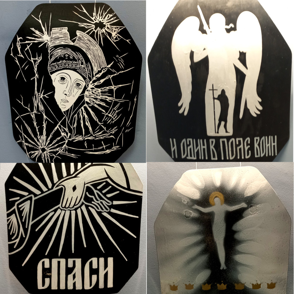 Выставка «Русский стиль. Сталь». Коллаж из работ Выставка «Русский стиль. Сталь». 