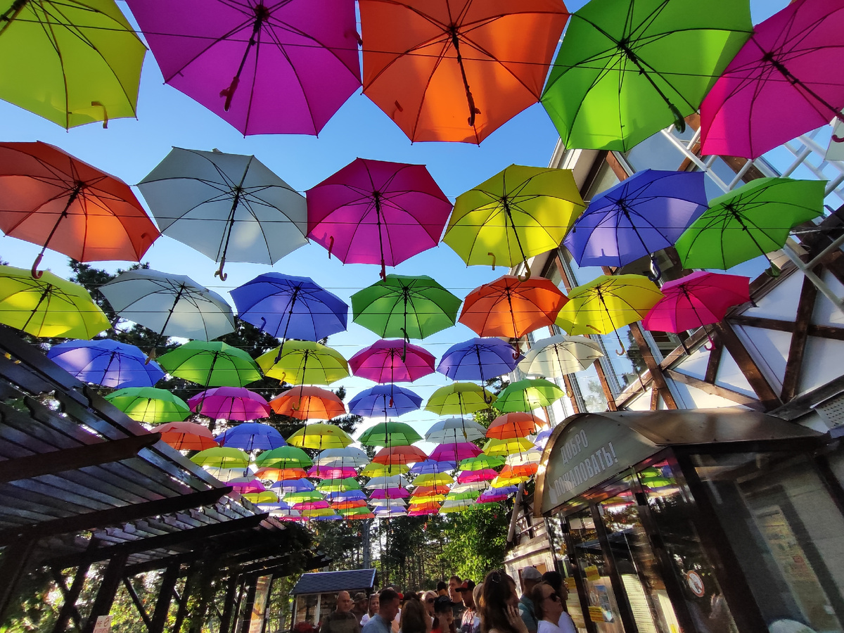 Входная зона на канатную дорогу: новое место притяжения (июнь 2024 года)