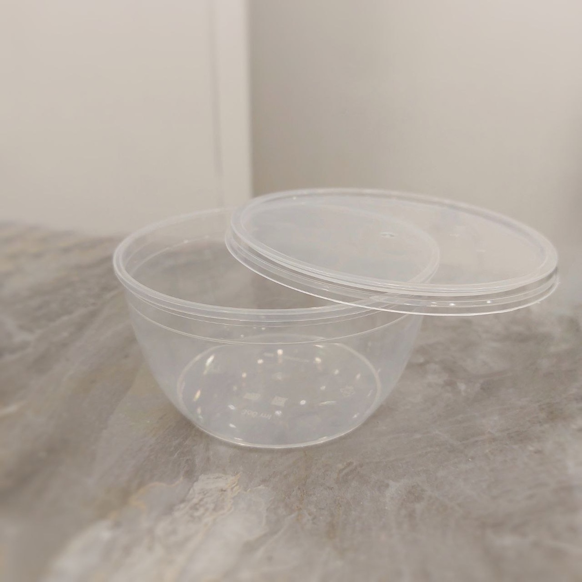 Контейнер одноразовый с крышкой 360 мл - 20 штук