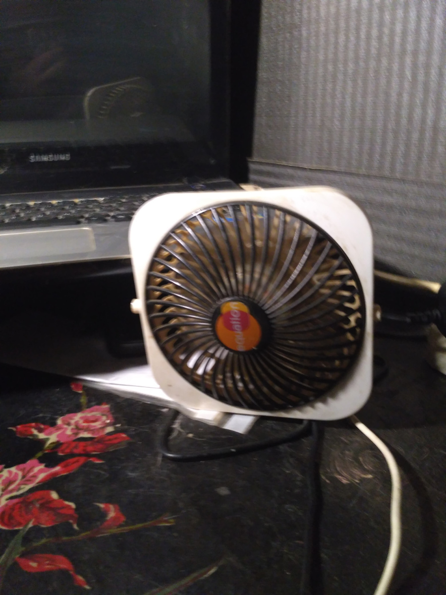 мой usb-вентилятор