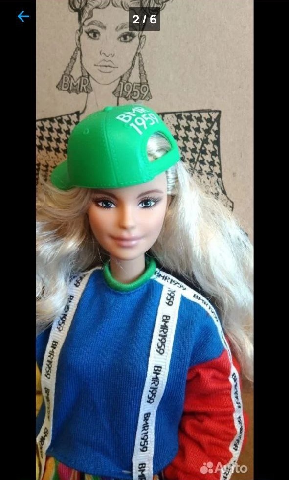 Barbie BMR1959 молд Милли (с закрытым ртом)