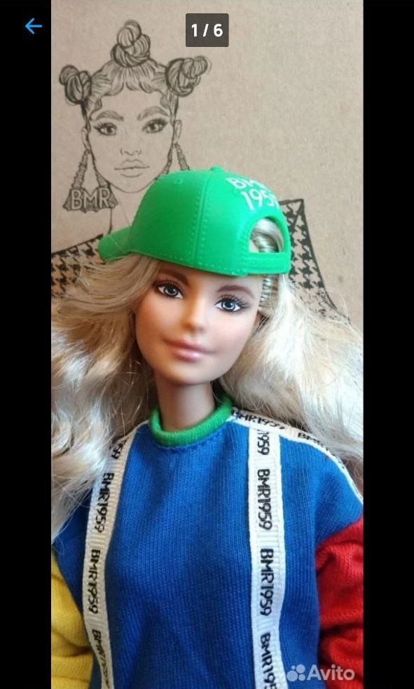 Barbie BMR1959 молд Милли