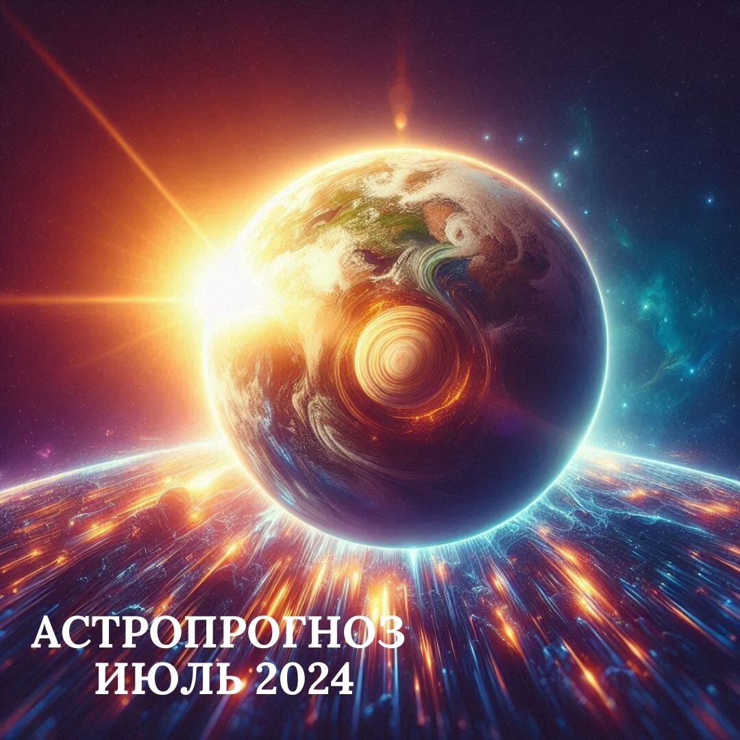 Астрологический прогноз Июль 2024. Астролог Екатерина Юдина 