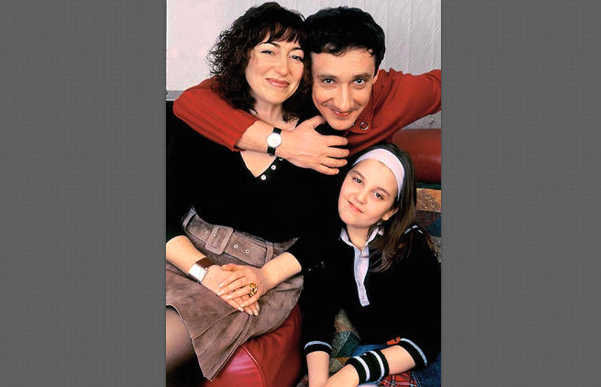 Евгений Хавтан с семьёй.