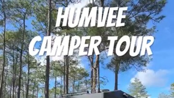 Кемпер на базе Hummer H1 🛻 | Как тебе? #автодома #кемпинг #vanlife #туризм #путешествиенамашине #путешествия #строимсами #походы #автодом