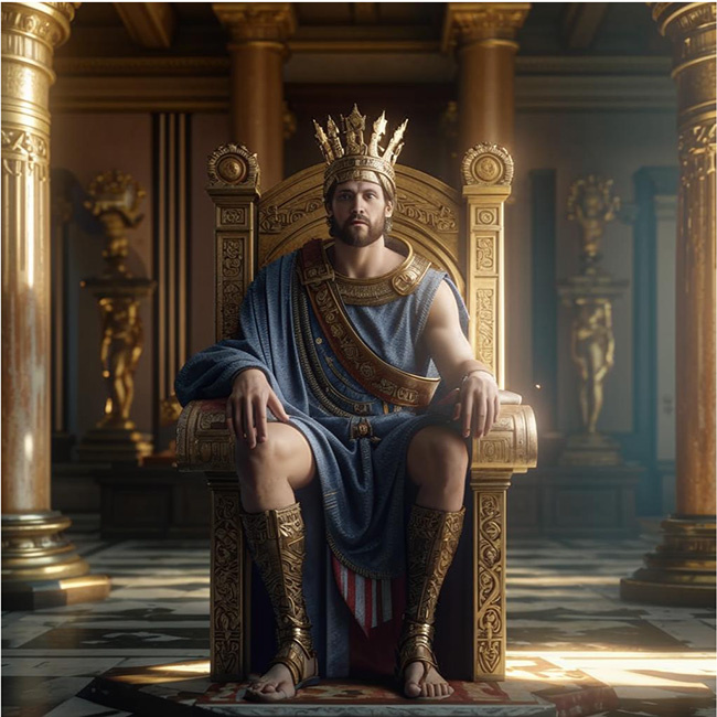 Царя Эврисфея аж кондрашка хватила, когда Геракл притащил ему Цербера.