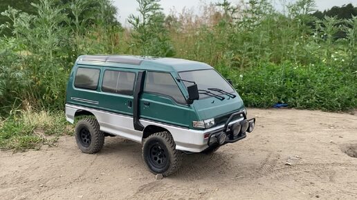 ПЕРВЫЙ ВЫЕЗД - ПЕРВЫЙ ТЕСТ MST CMX DL1 (Mitsubishi Delica)/ #rc #dl1 #mitsubishidelica #trophy