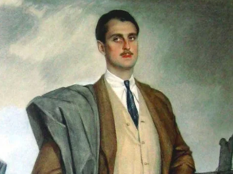 Портрет Сергея Оболенского, 1927, авт.: Савелий Сорин (1878-1953)