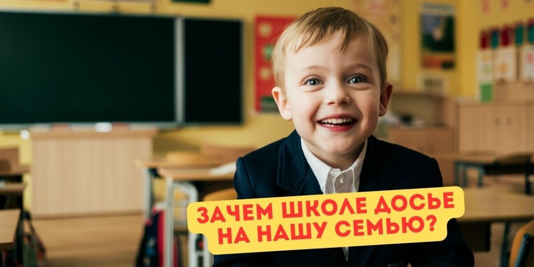 В начальной школе требуют составить портфолио о семье. И теперь я думаю: а зачем школе эта информация?