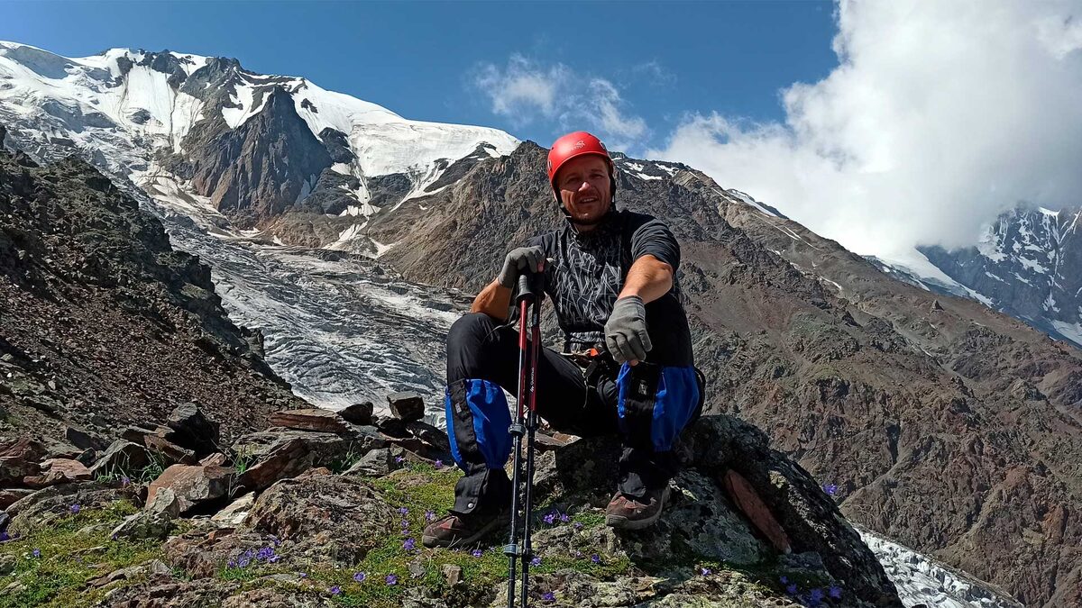 Казбек - подъем с севера