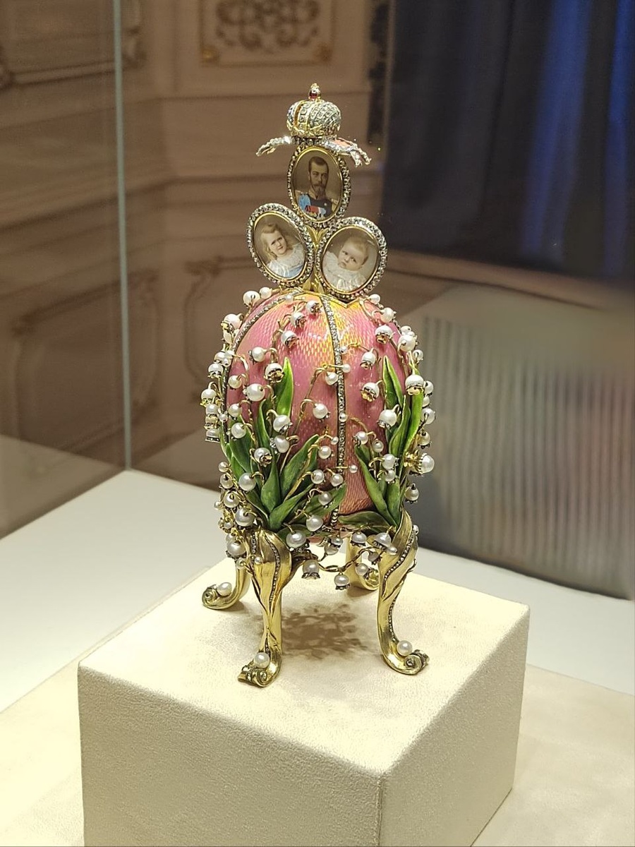 Императорское пасхальное яйцо "Ландыши".