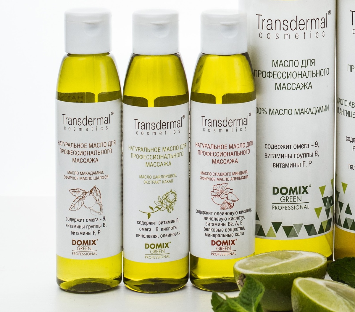 Натуральные масла Transdermal Professional Cosmetics