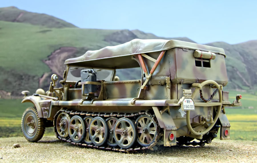                                       Sd.Kfz.10 в стандартном варианте тягача