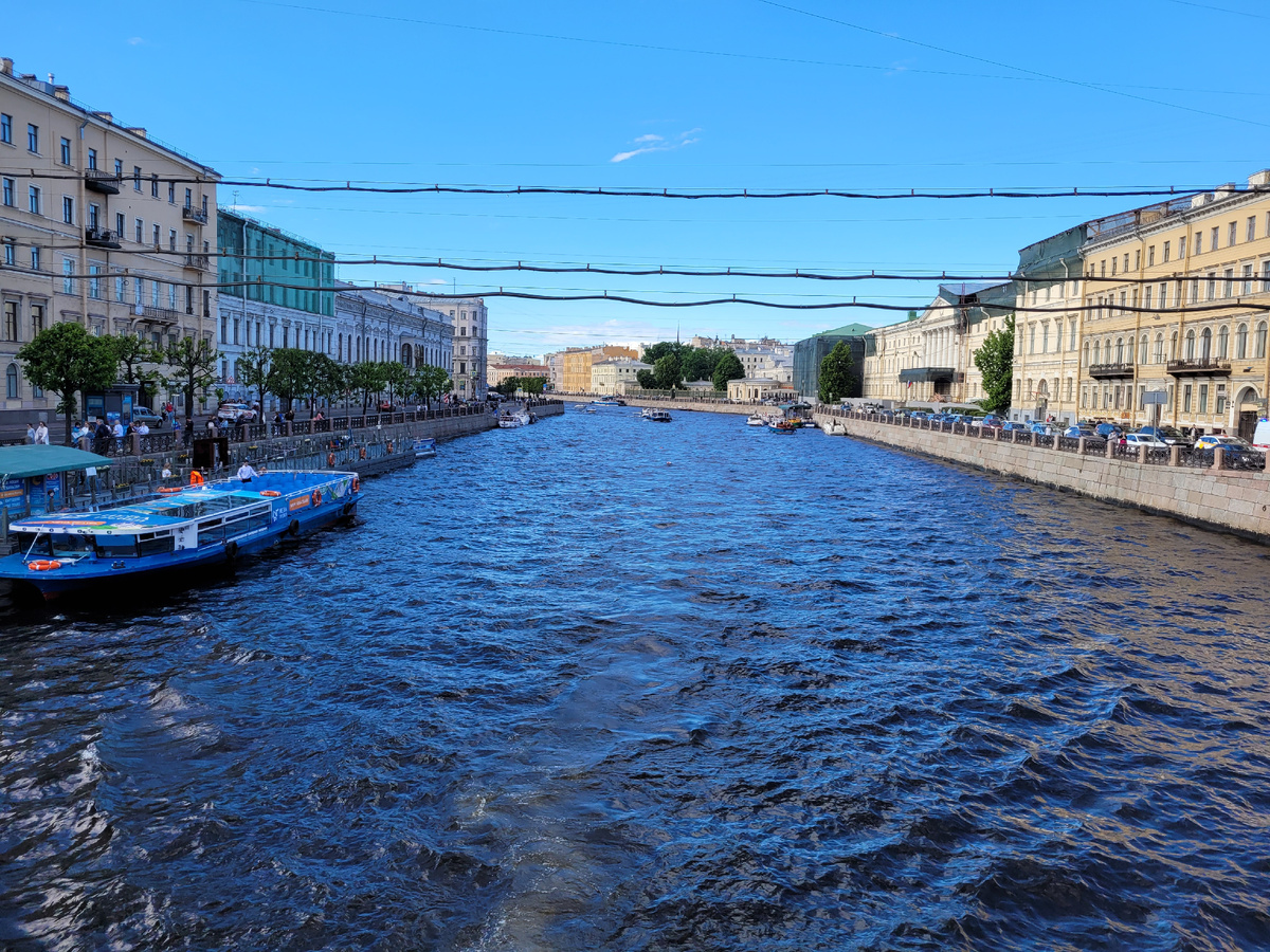 Река Фонтанка. Фото автора