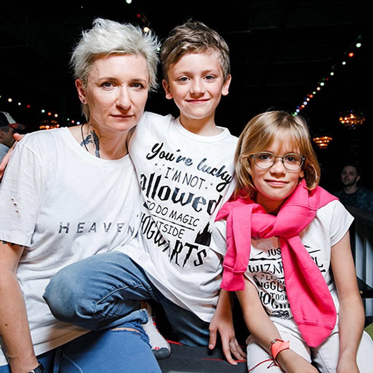    Диана Арбенина с детьми