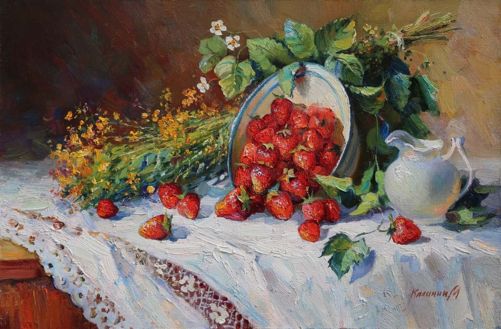 М. Калинин «Клубника», 2019 г.