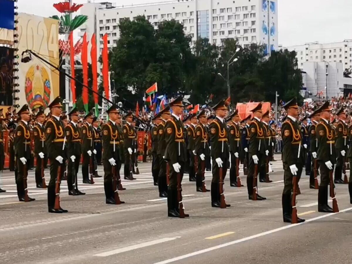    Парад в Минске в честь Дня независимости республики© РИА Новости